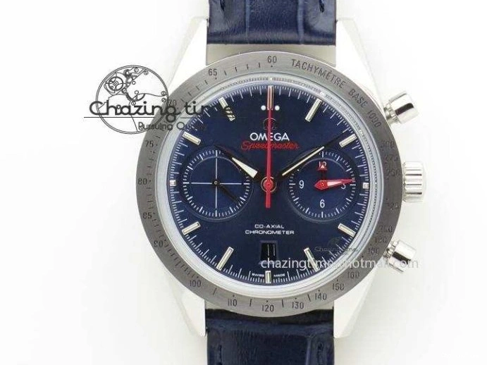 0311 Comfortable Planet Ocean 43.5mm SS VSF 1:1 Best Edition Black Orange Bezel Gray Dial on Nylon Strap A8900 Super Clone V 7730